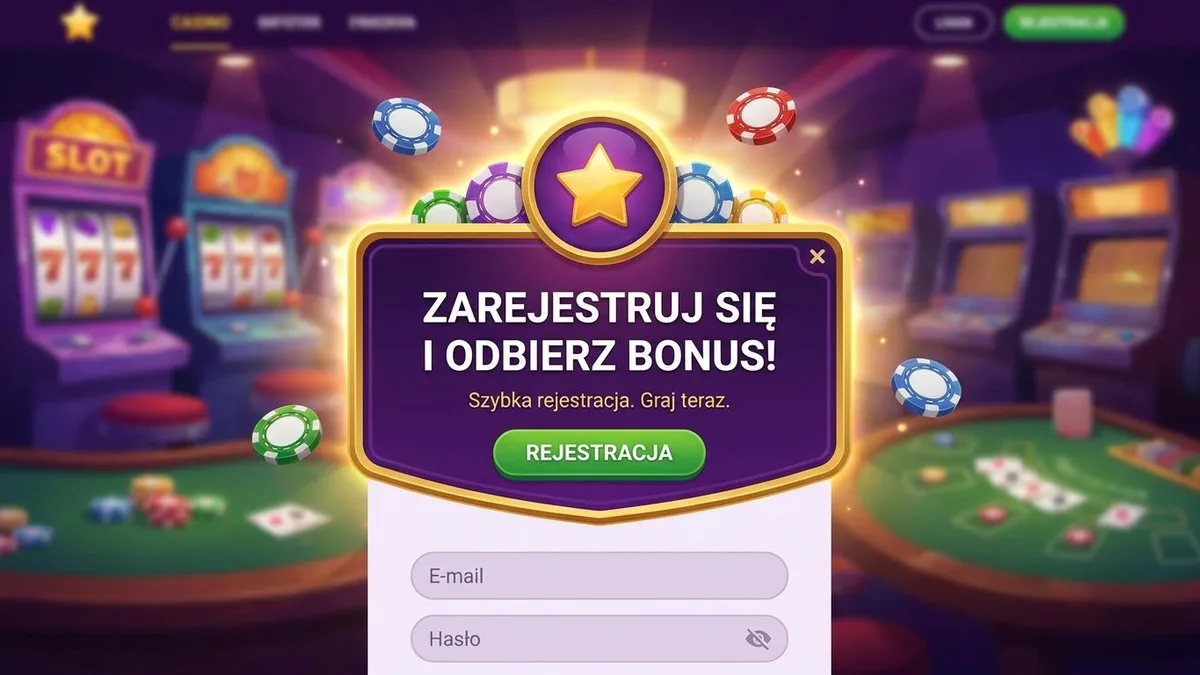 Rejestracja z bonusem